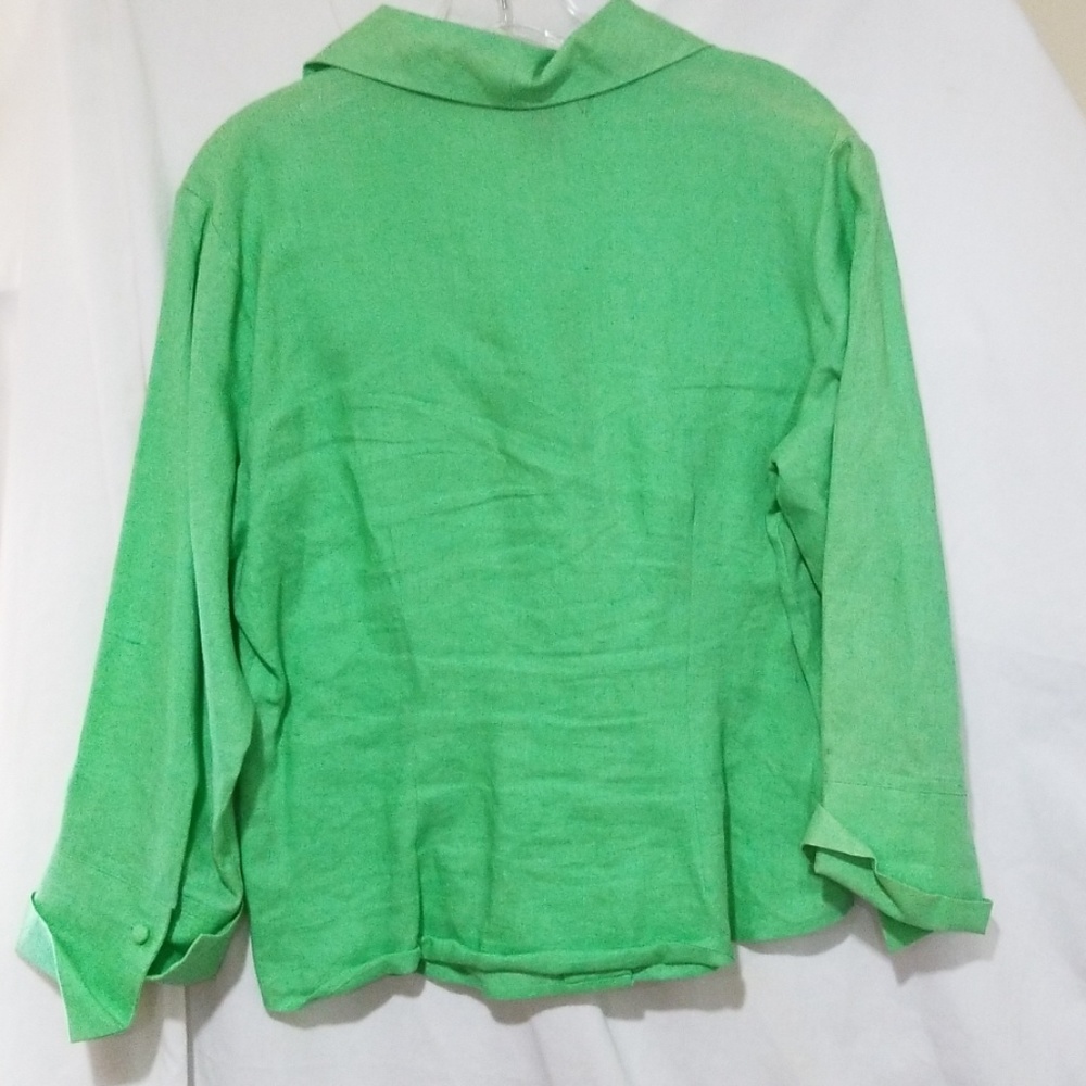Women's Green ladies shirt - Picture 3 of 5